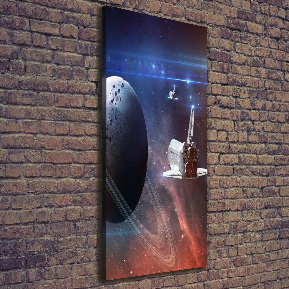 Large canvas wall art Spacecraft