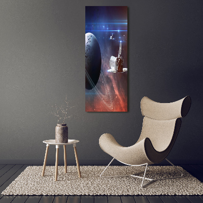 Large canvas wall art Spacecraft