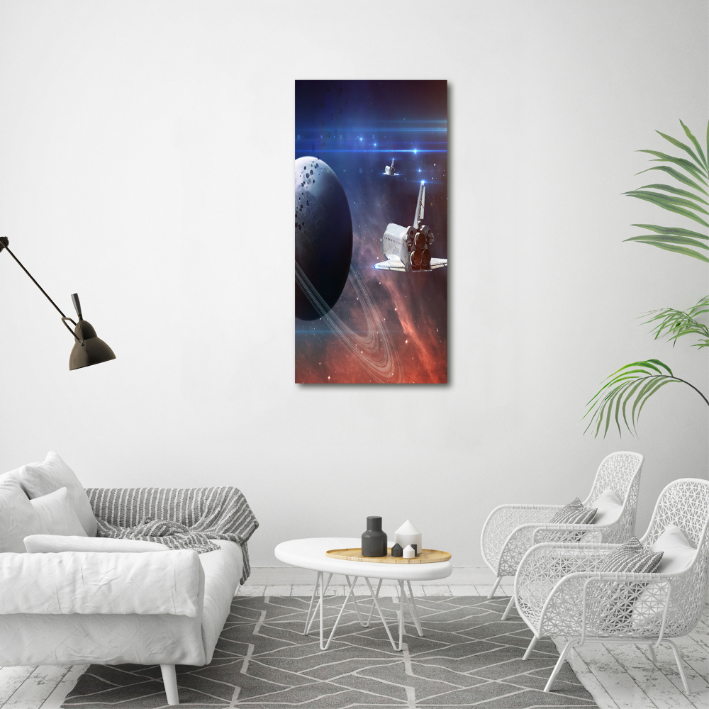 Large canvas wall art Spacecraft