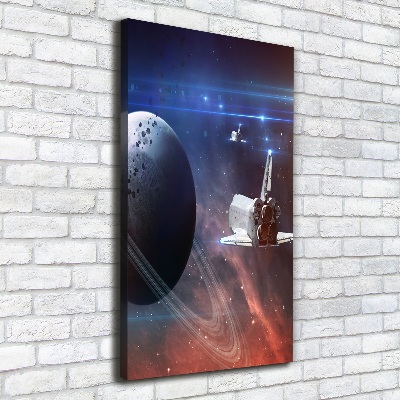 Large canvas wall art Spacecraft