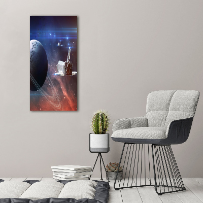 Large canvas wall art Spacecraft