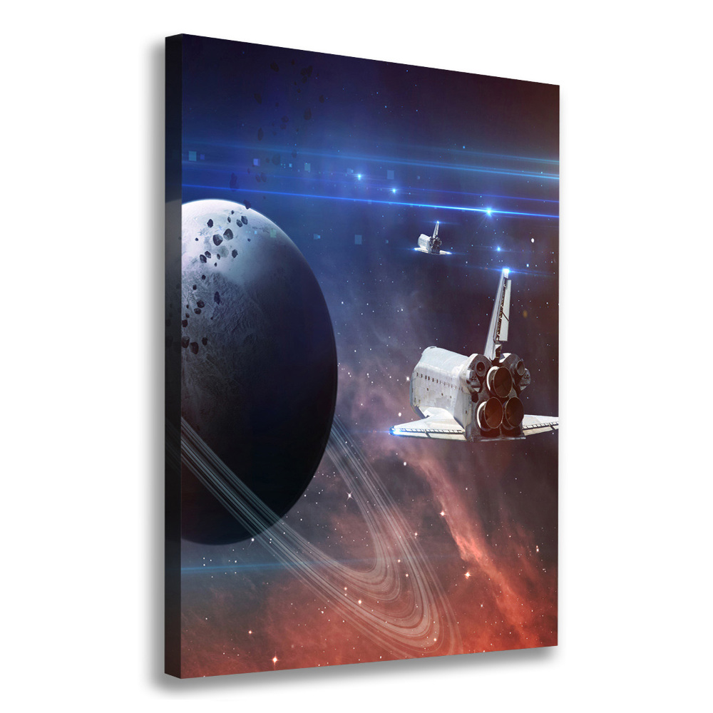 Large canvas wall art Spacecraft