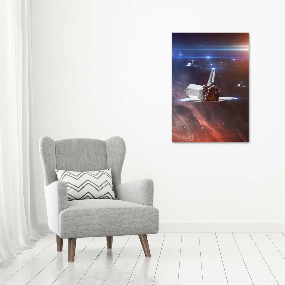 Large canvas wall art Spacecraft