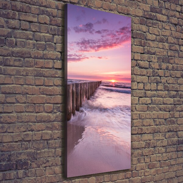 Canvas wall art Breakwater