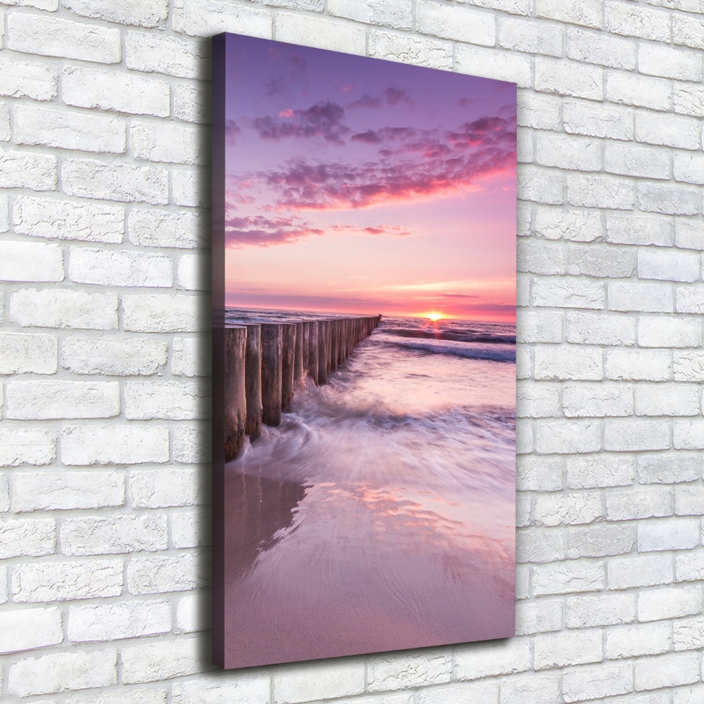 Canvas wall art Breakwater