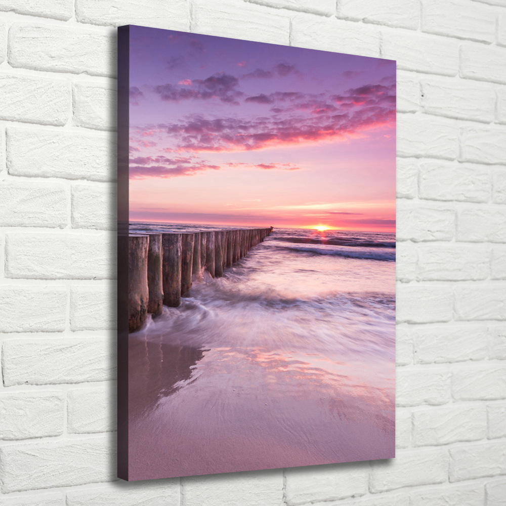 Canvas wall art Breakwater