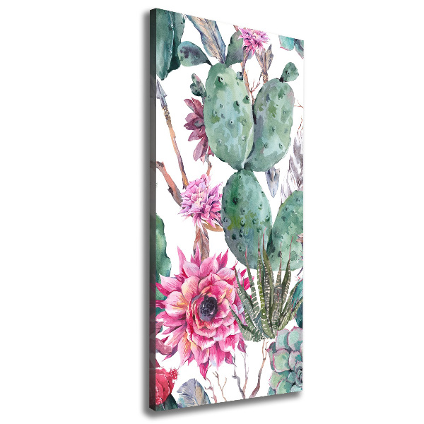 Picture canvas print Cacti