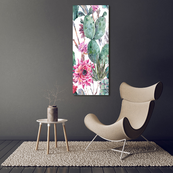 Picture canvas print Cacti