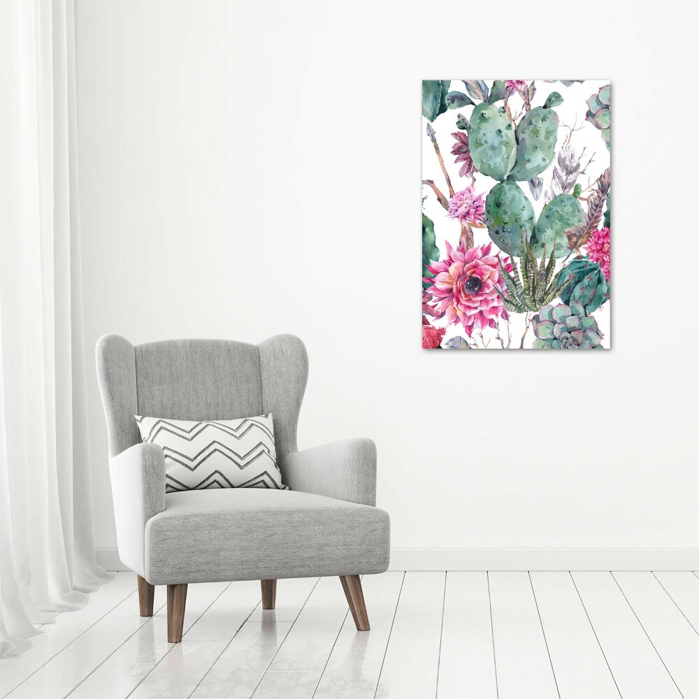 Picture canvas print Cacti