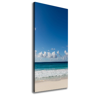 Large canvas wall art Tropical beach