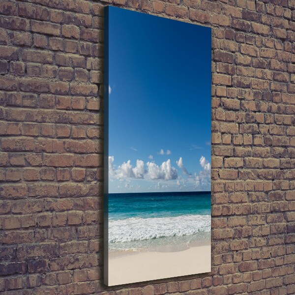 Large canvas wall art Tropical beach