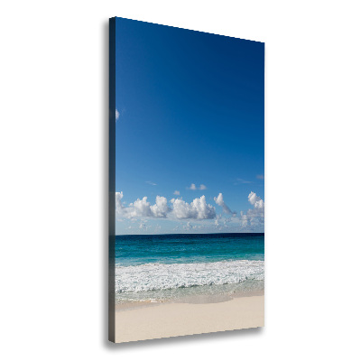 Large canvas wall art Tropical beach