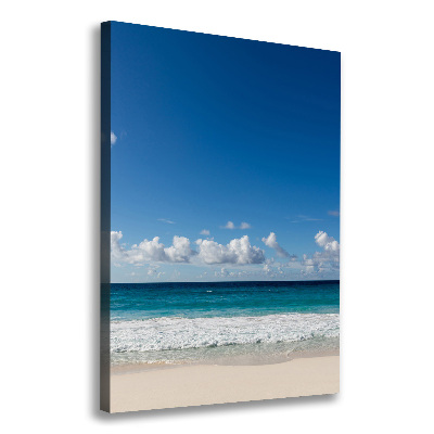 Large canvas wall art Tropical beach