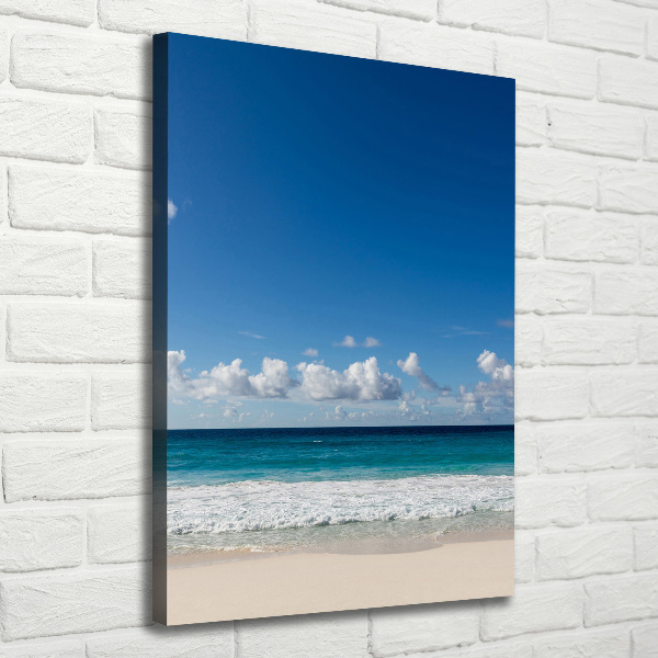 Large canvas wall art Tropical beach