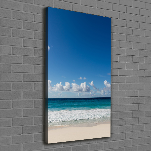 Large canvas wall art Tropical beach