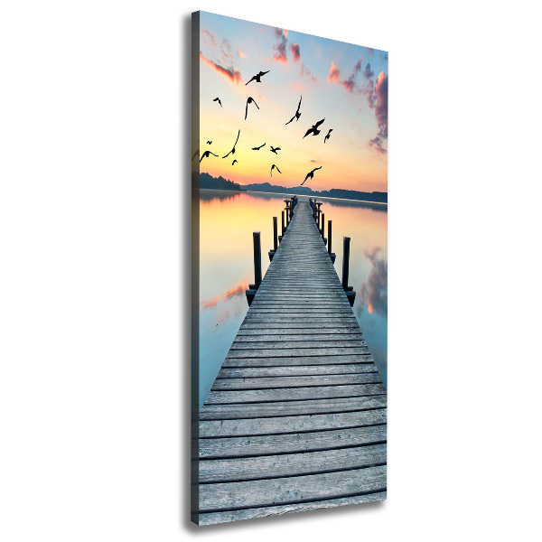 Canvas print Wooden pier