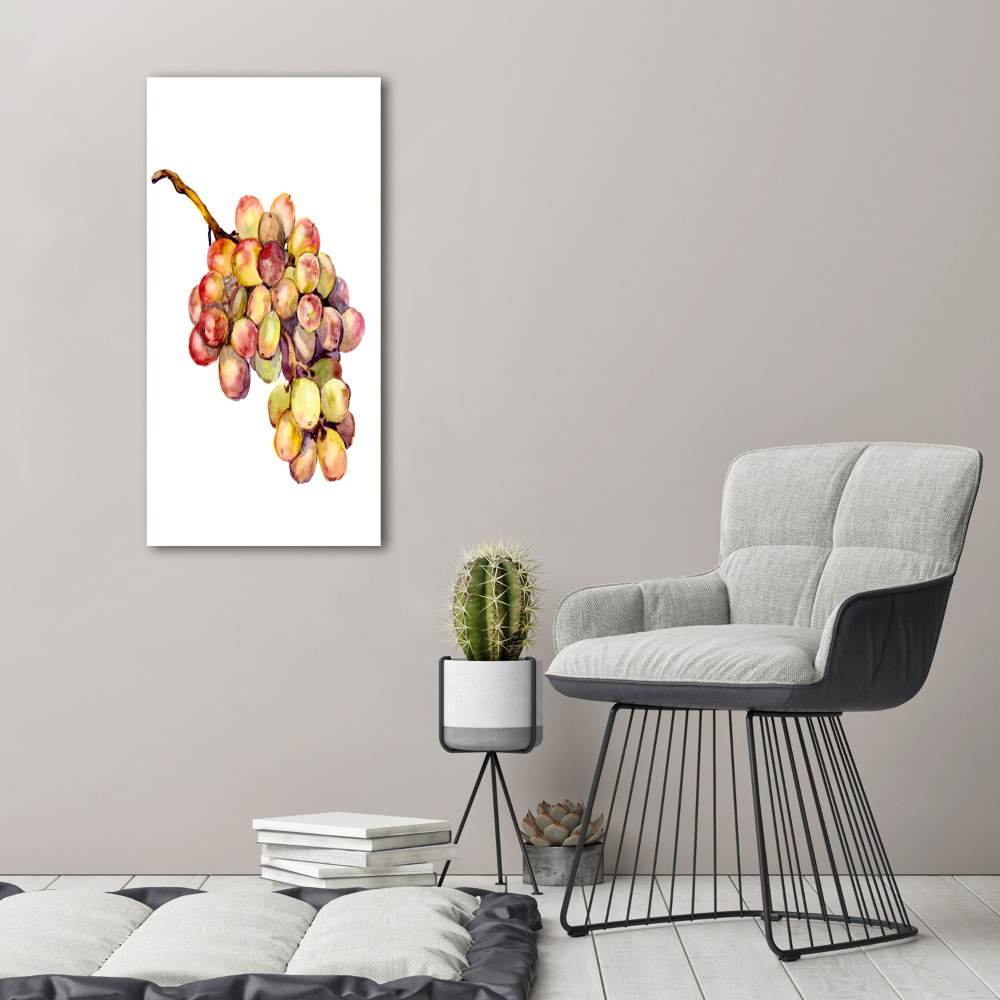 Large canvas wall art Grapes