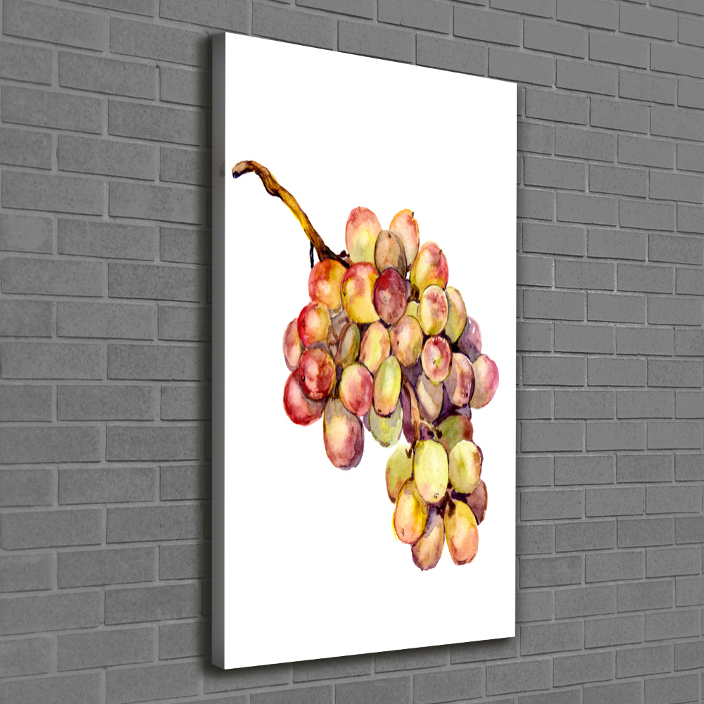 Large canvas wall art Grapes