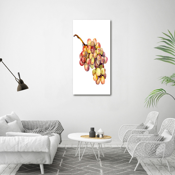 Large canvas wall art Grapes