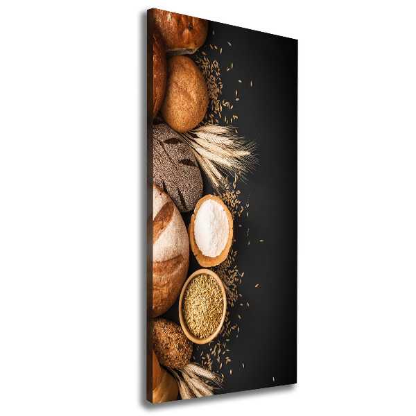 Wall art canvas large Bread