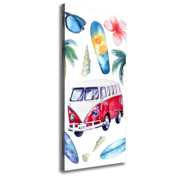 Wall art canvas large Surfer set