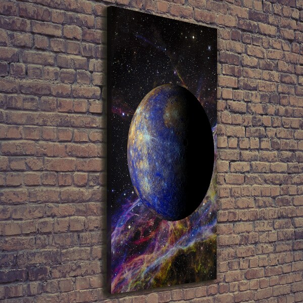 Large canvas wall art Mercury