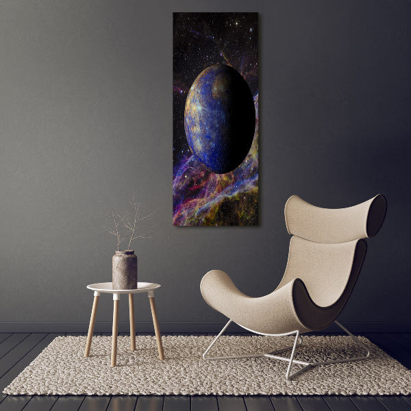 Large canvas wall art Mercury