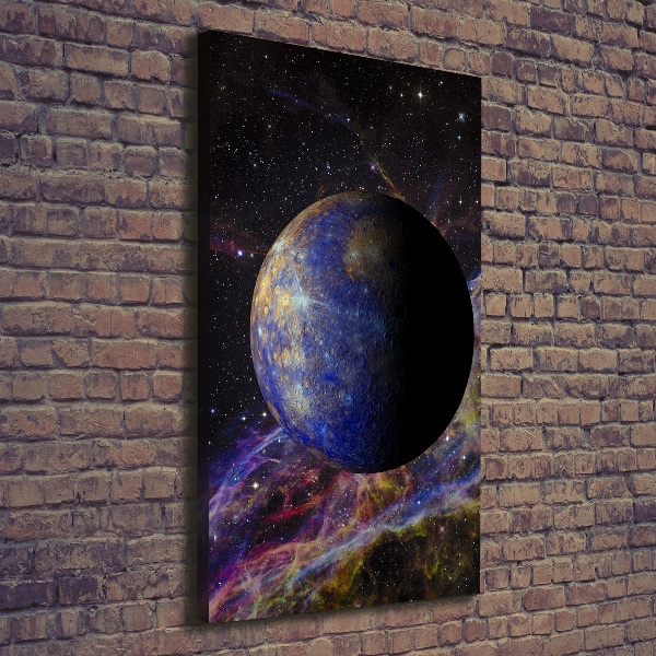 Large canvas wall art Mercury