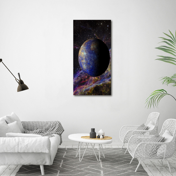 Large canvas wall art Mercury