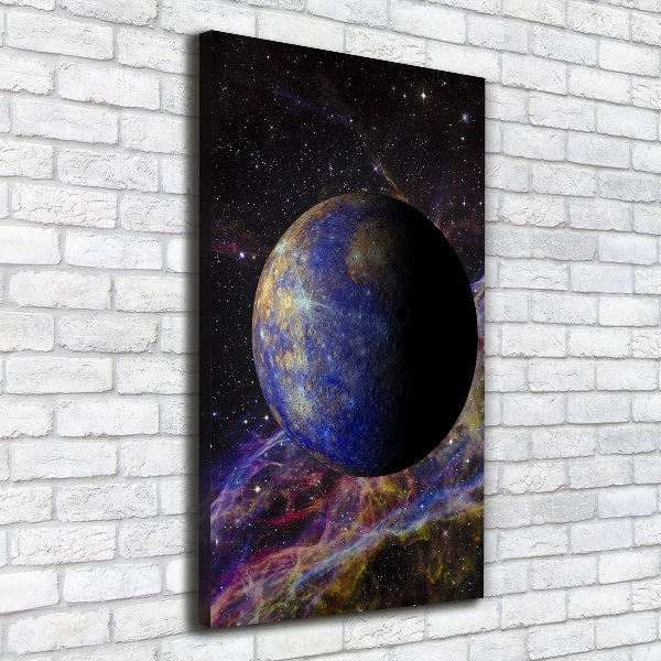 Large canvas wall art Mercury