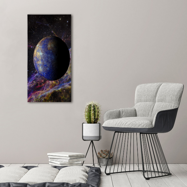 Large canvas wall art Mercury