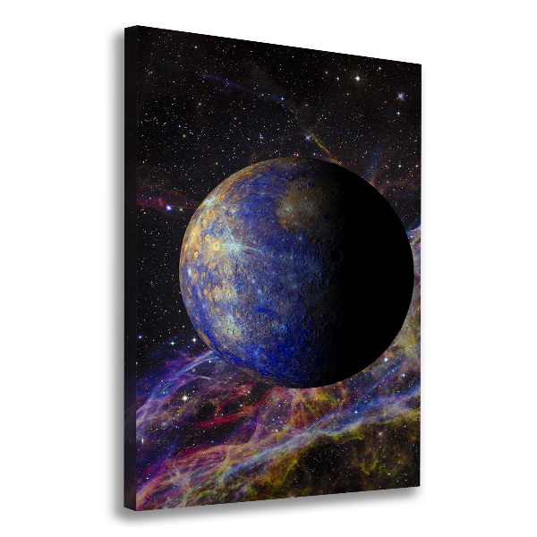 Large canvas wall art Mercury