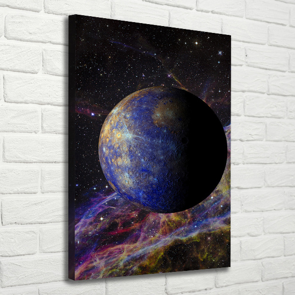 Large canvas wall art Mercury