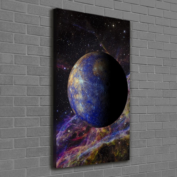 Large canvas wall art Mercury