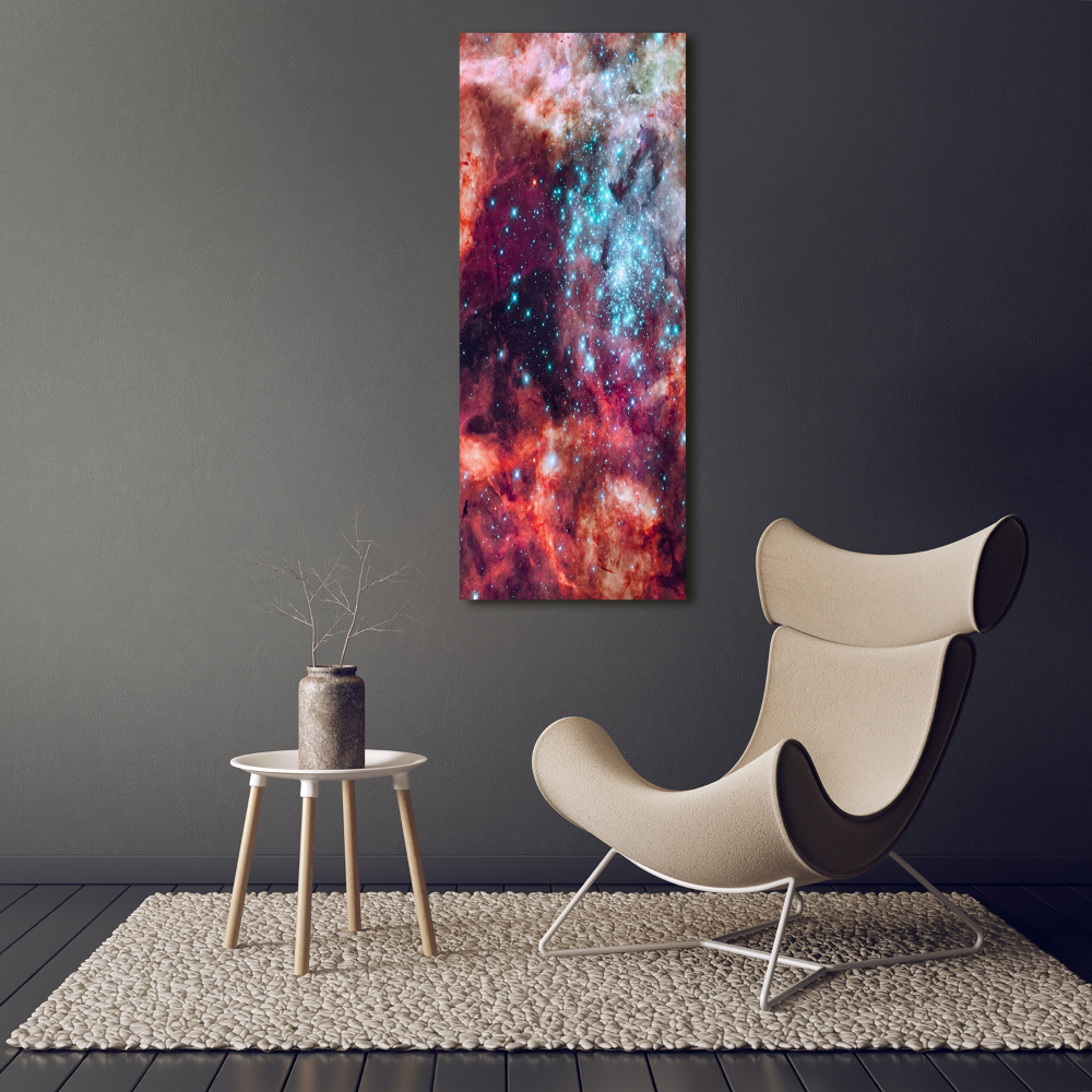 Wall art canvas large Magellan cloud