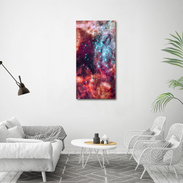 Wall art canvas large Magellan cloud