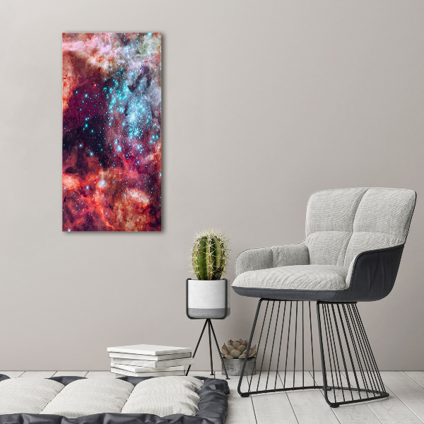 Wall art canvas large Magellan cloud