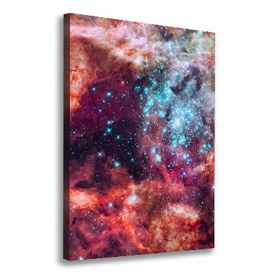 Wall art canvas large Magellan cloud