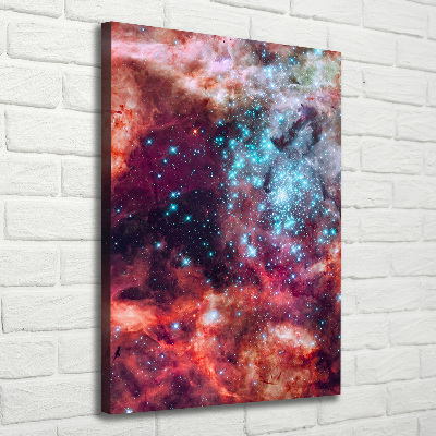 Wall art canvas large Magellan cloud