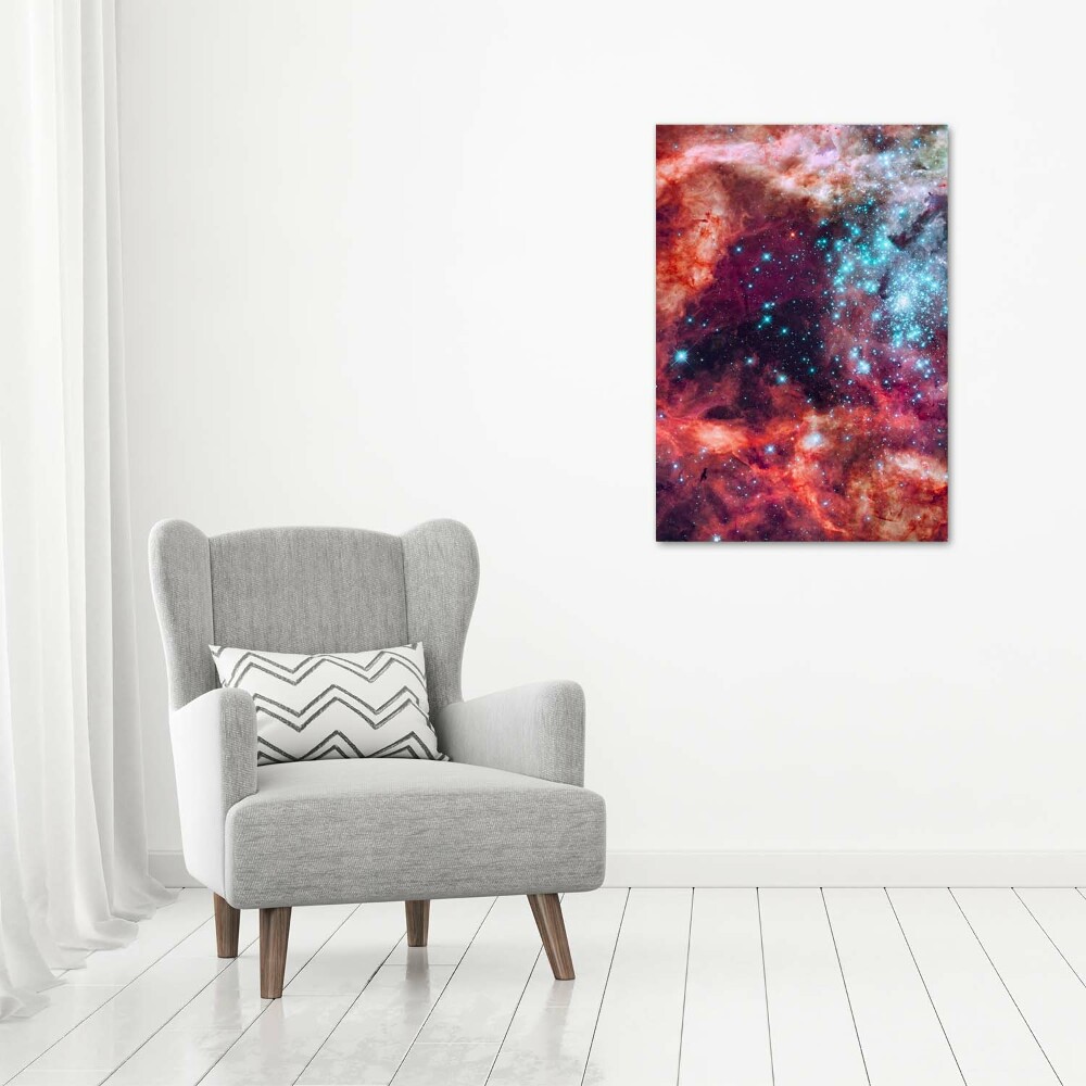 Wall art canvas large Magellan cloud