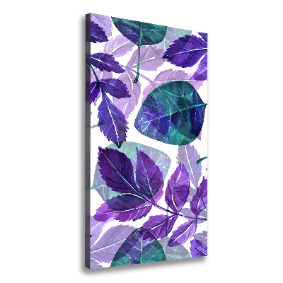 Wall canvas art Leaves