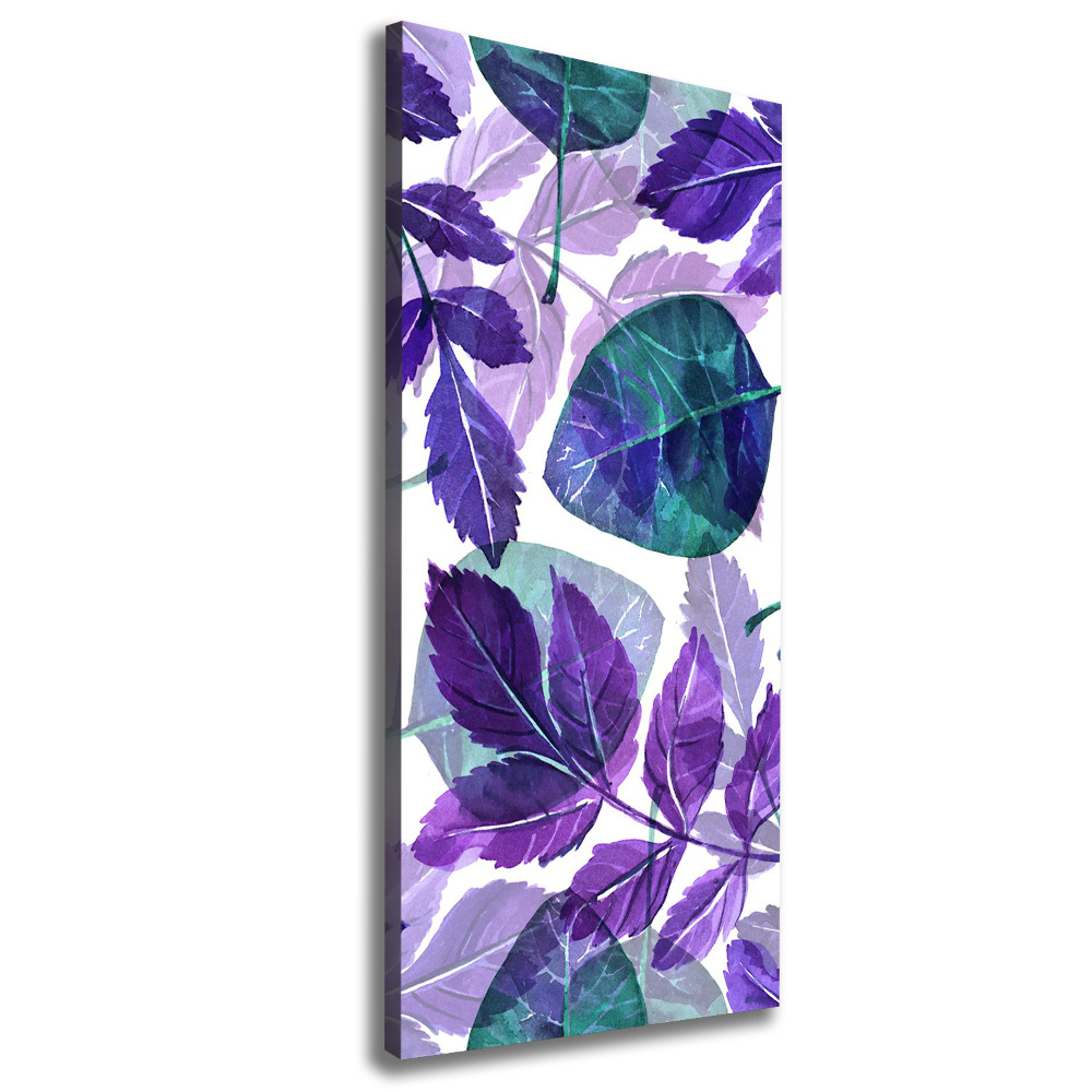 Wall canvas art Leaves