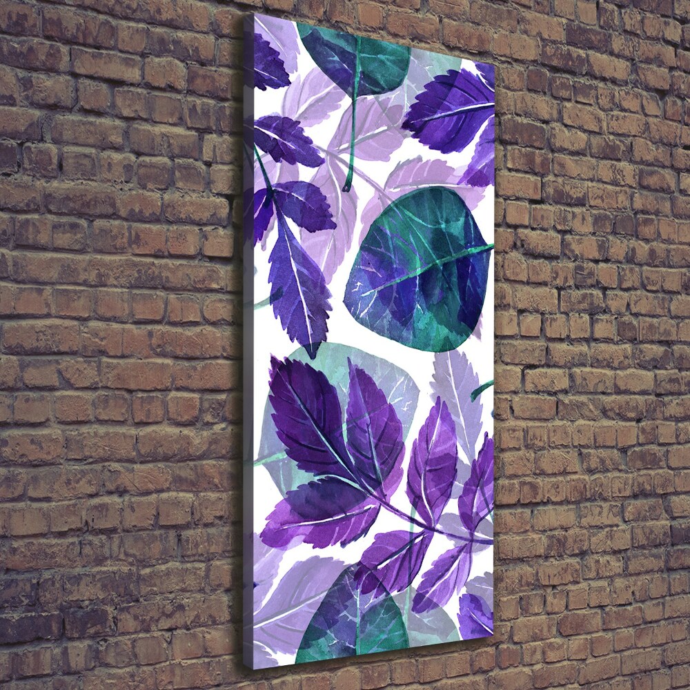 Wall canvas art Leaves