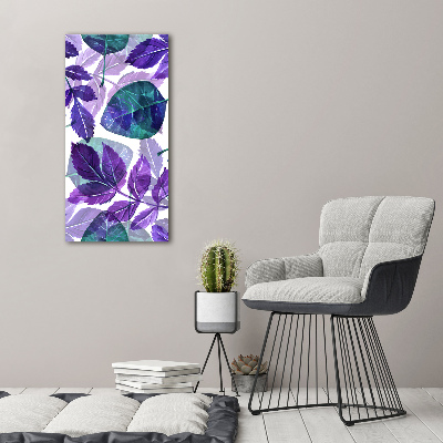 Wall canvas art Leaves