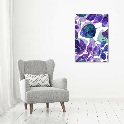 Wall canvas art Leaves