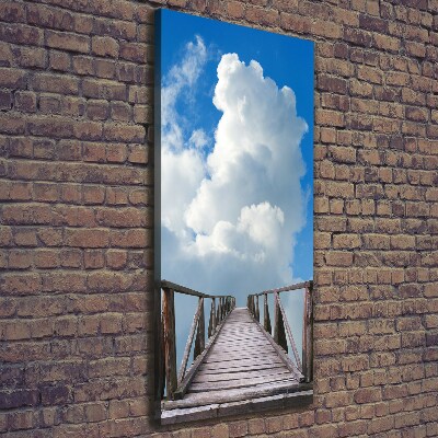 Canvas wall art Way to heaven