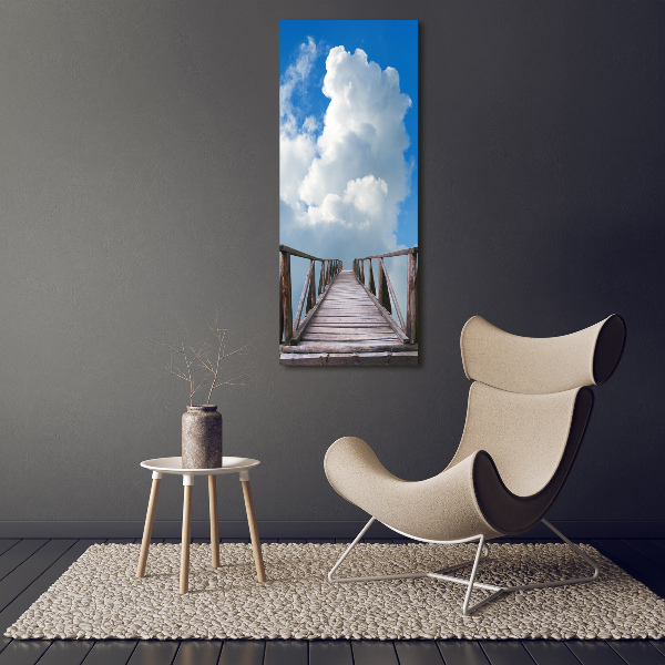 Canvas wall art Way to heaven