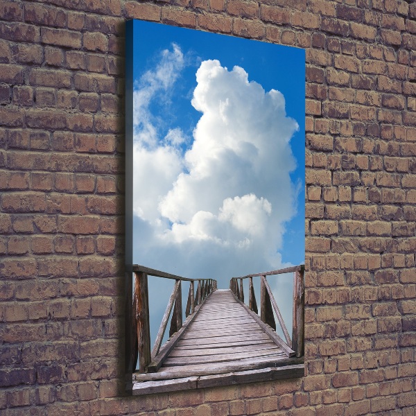 Canvas wall art Way to heaven