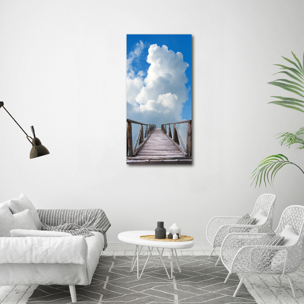 Canvas wall art Way to heaven