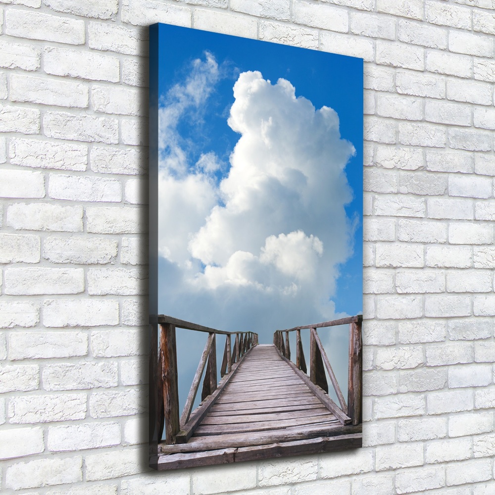 Canvas wall art Way to heaven